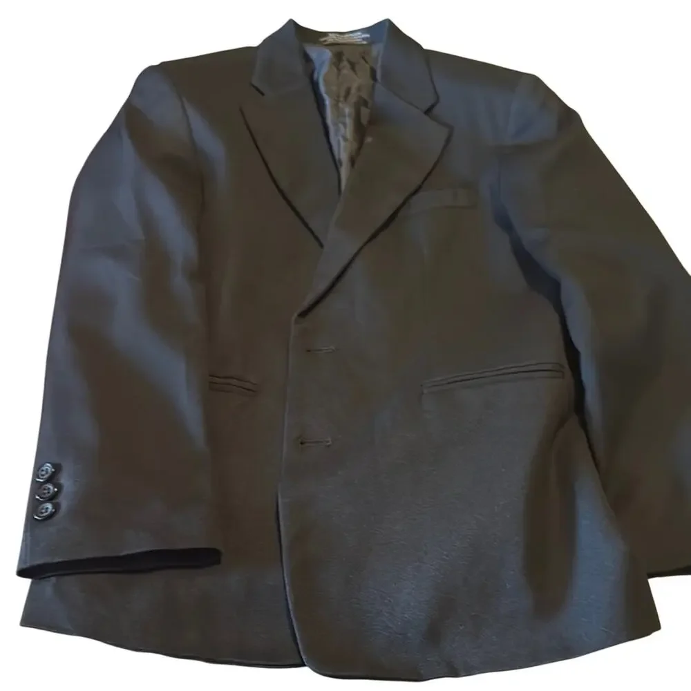Holiday Editions Black‎ Sport Coat Classic Blazer Size 12